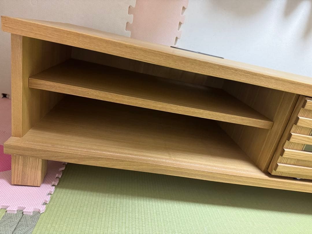 最終値下げ　テレビボード　リビングボード　ローボード　北欧ナチュラル　美品