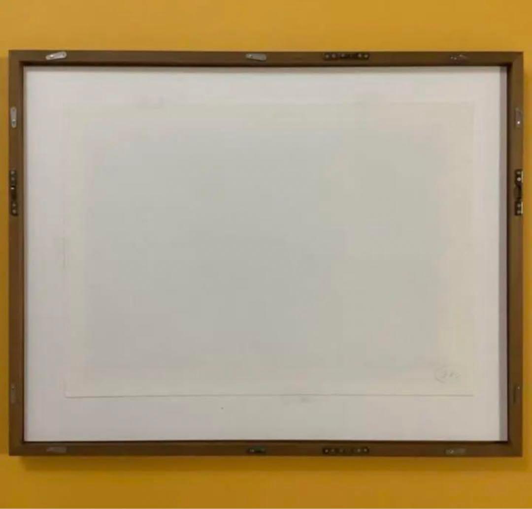 絵画・額縁・版画・山家 久幸・新品未使用・白鳥城の紅葉・美術品・インテリア・雑貨