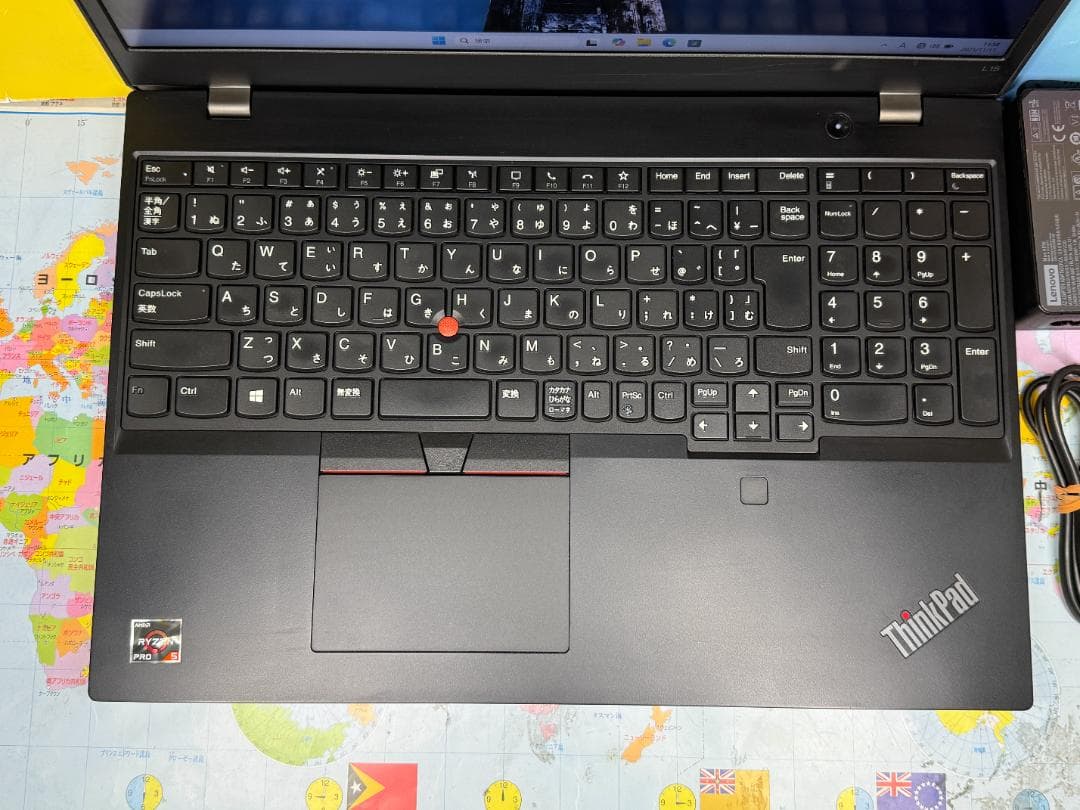極美品 16GB レノボ L15 15.6型 Office2024 ノートPC