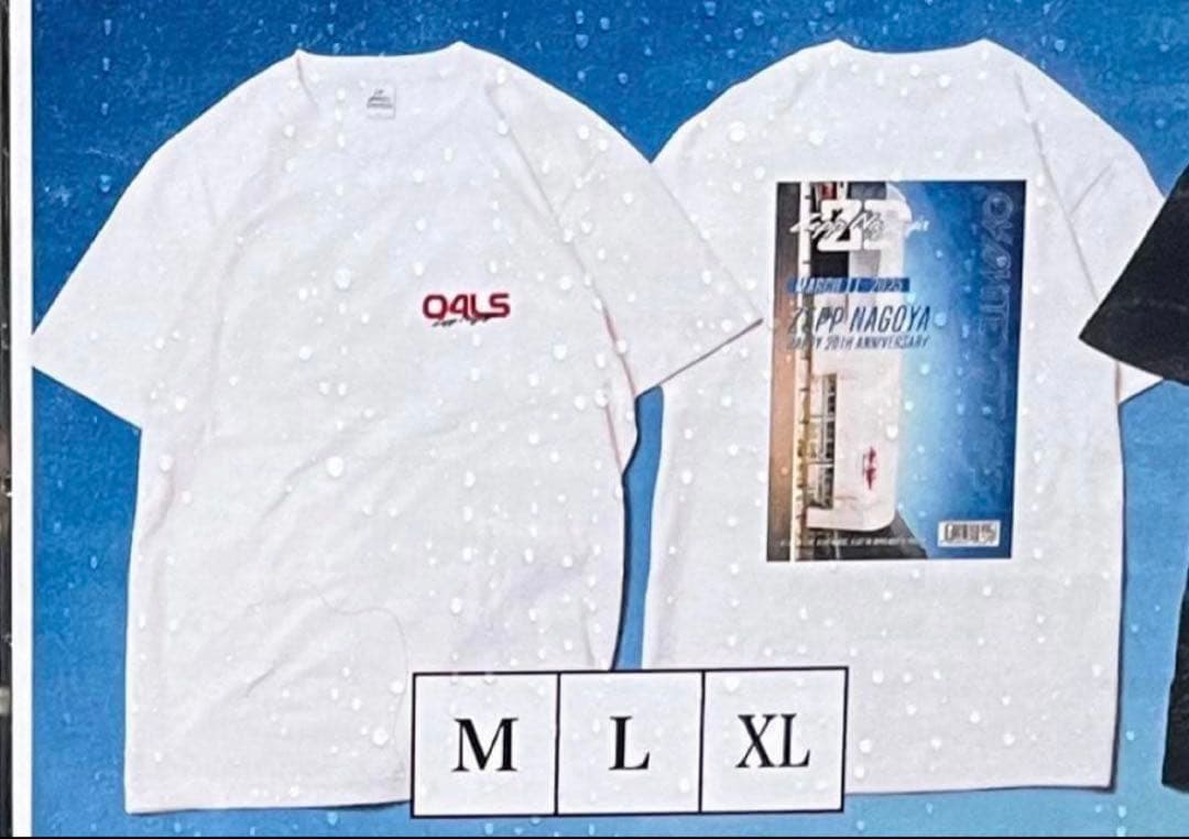 04 Limited sazabys Zepp Nagoya Tシャツ 白 L