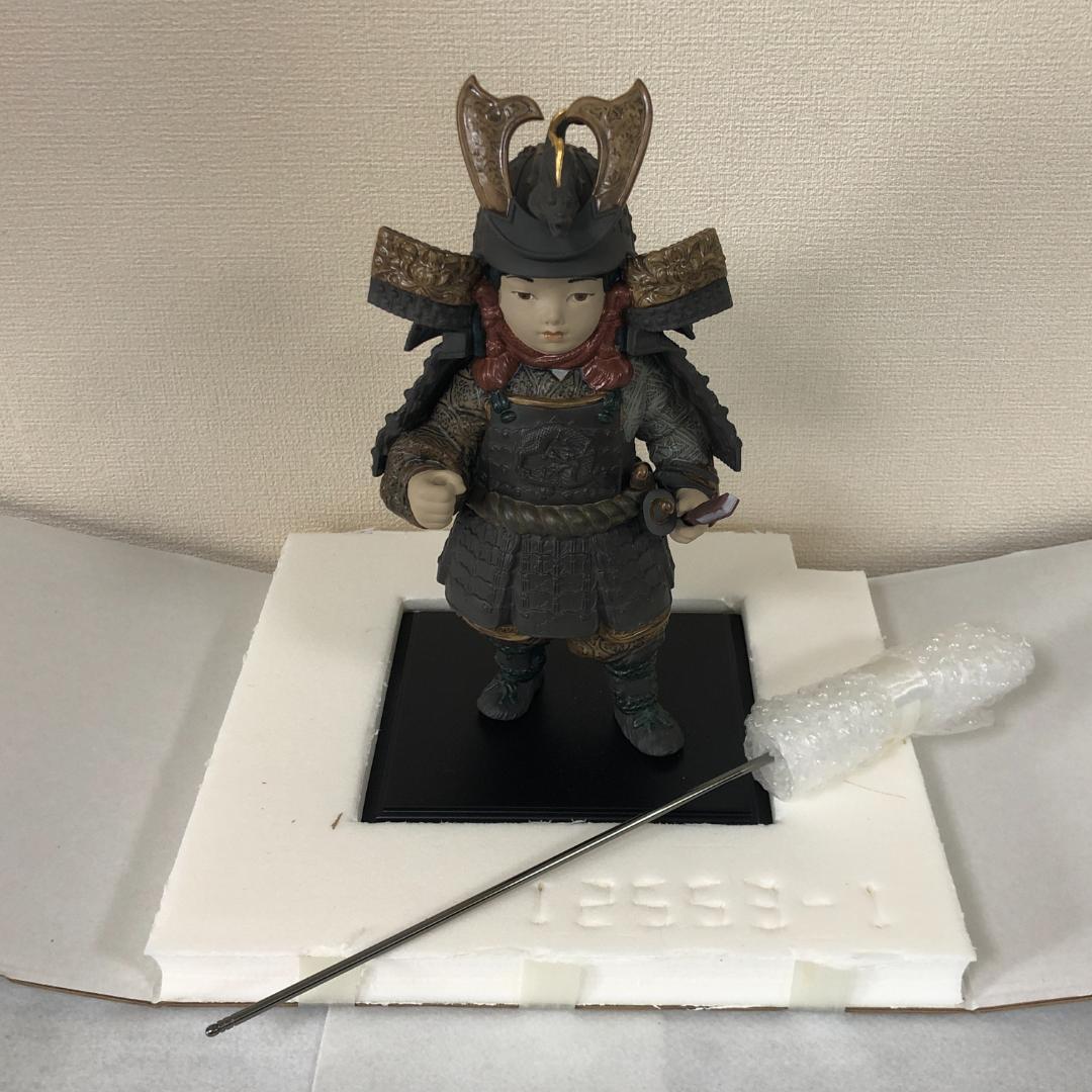 リヤドロ　若武者　一番槍【新品】武者人形　LLADRÓ　五月人形　端午の節句