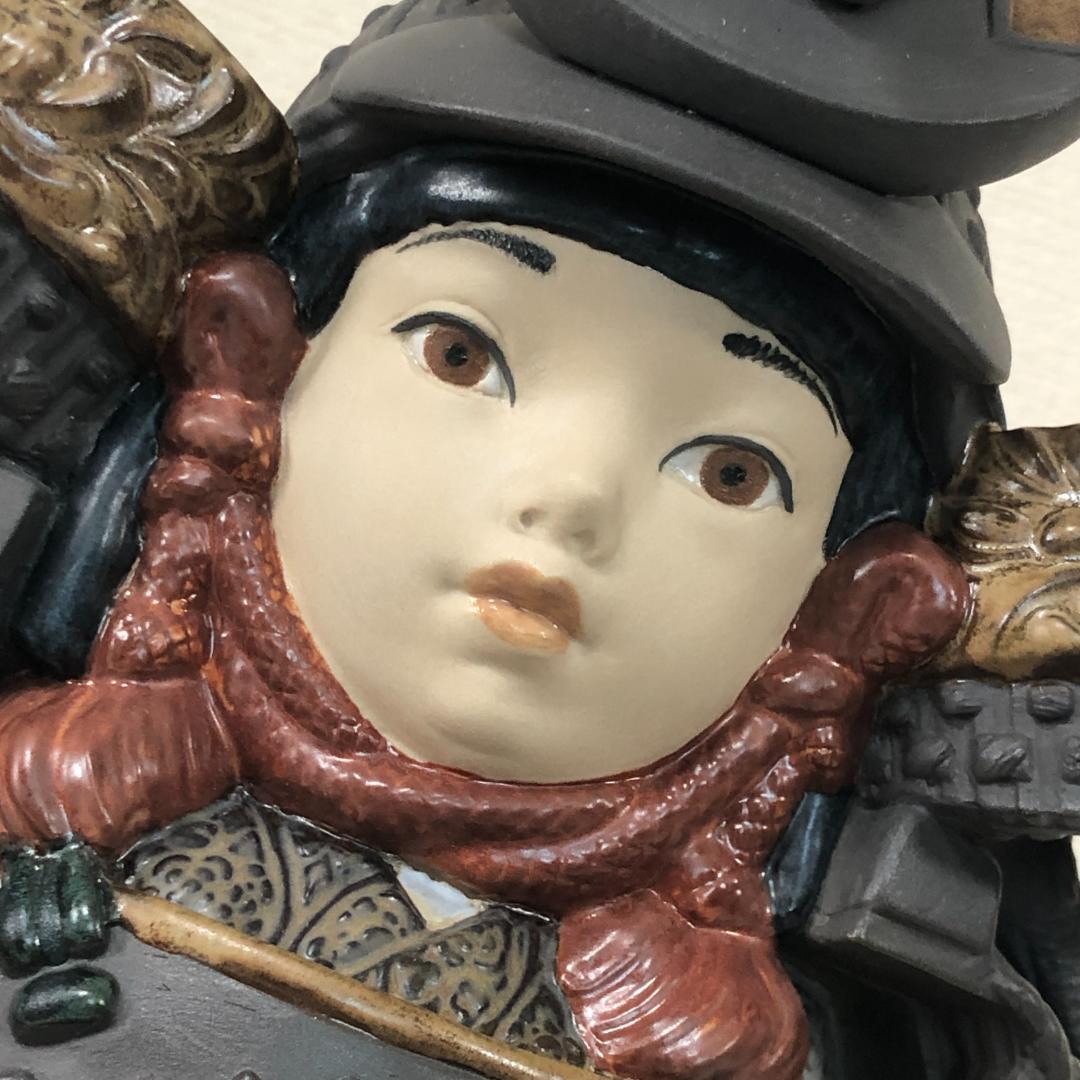 リヤドロ　若武者　一番槍【新品】武者人形　LLADRÓ　五月人形　端午の節句