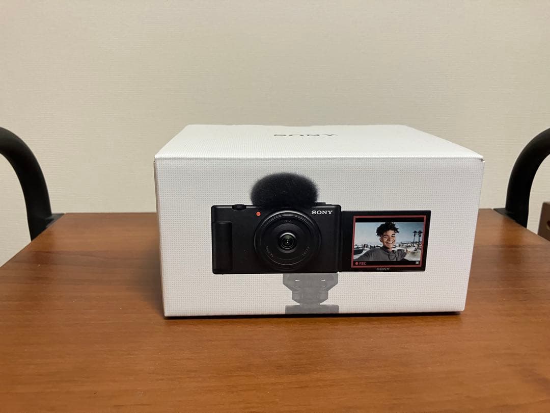 【未使用・開封済】SONY ZV-1F VLOGCAM｜ホワイト