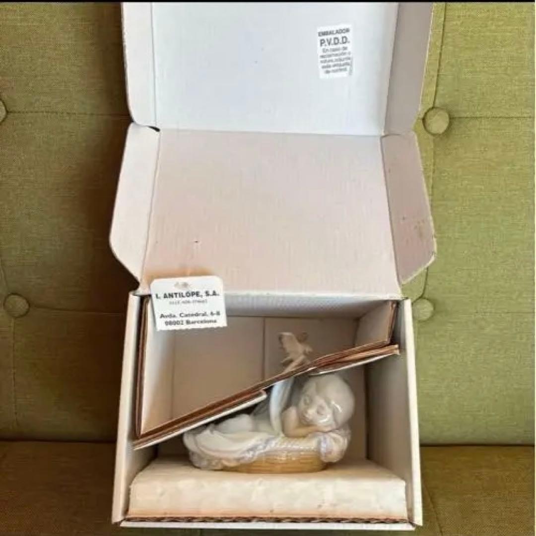 リヤドロ LLADRO 陶器人形 僕の夢 赤ちゃん baby boy 箱おまけ