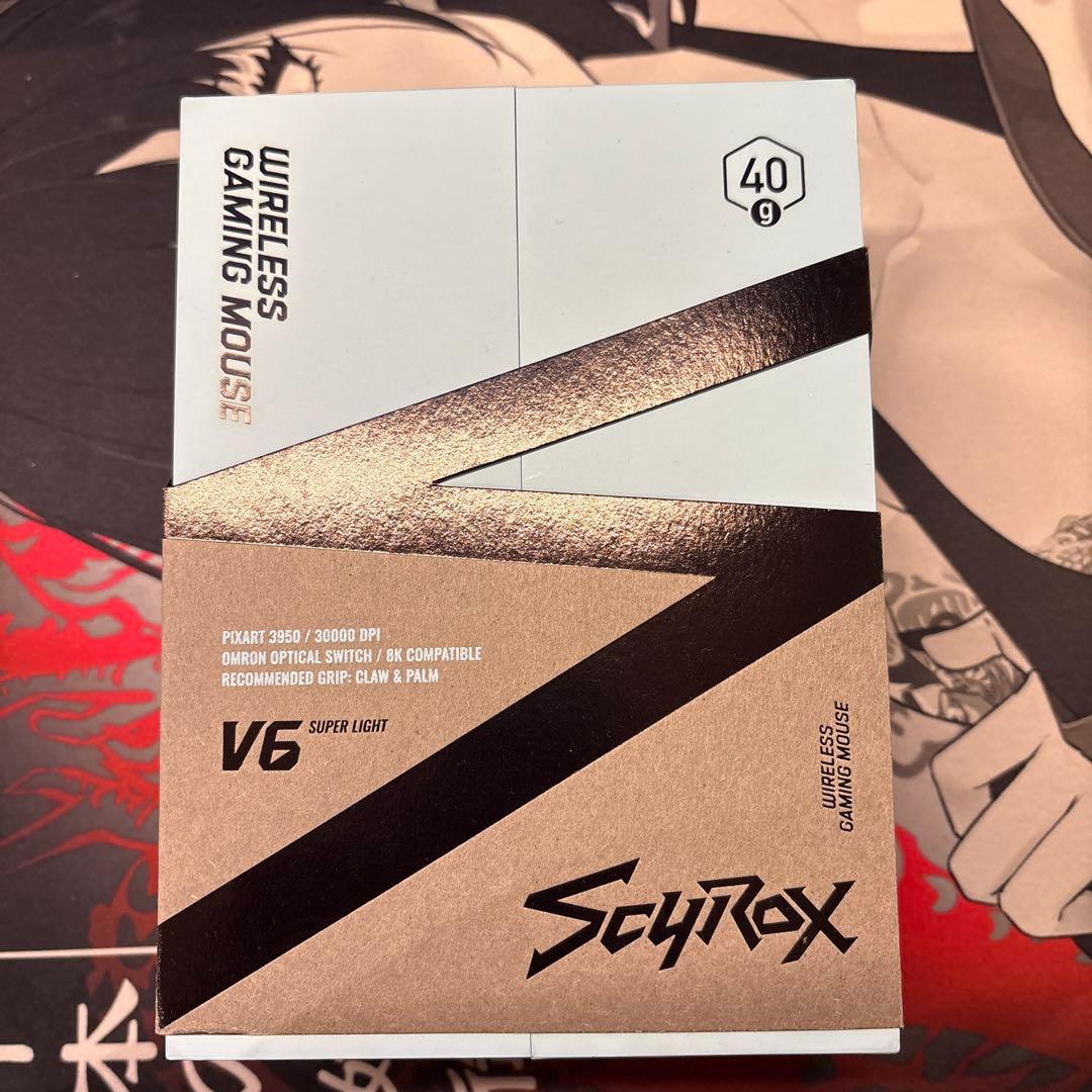 【美品】 ScyRox V6 ゲーミングマウス