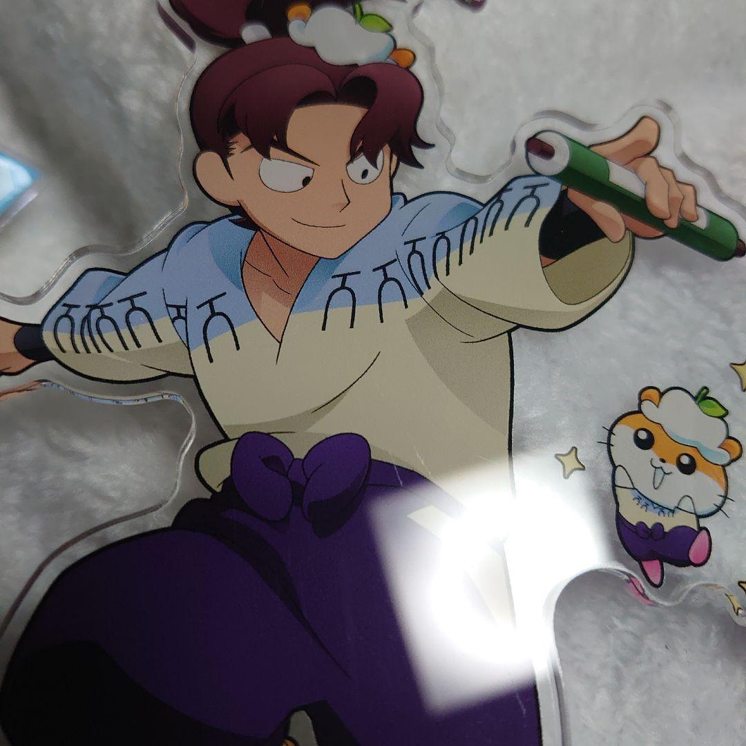 忍たま乱太郎　忍たま　アモカフェ　アクリルスタンド　土井半助　山田利吉　カフェ