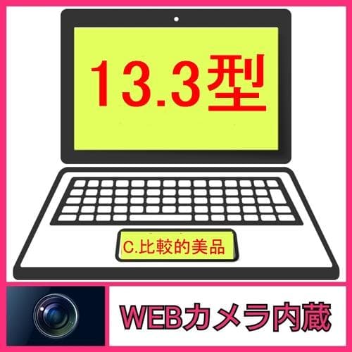G83LW/13世代i5/SSD 256GB/16GB/FHD/13.3型②