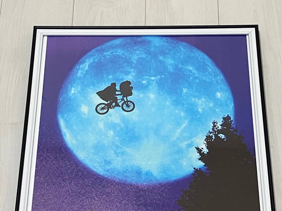 【額縁付き】E.T. 映画 A2 ポスター