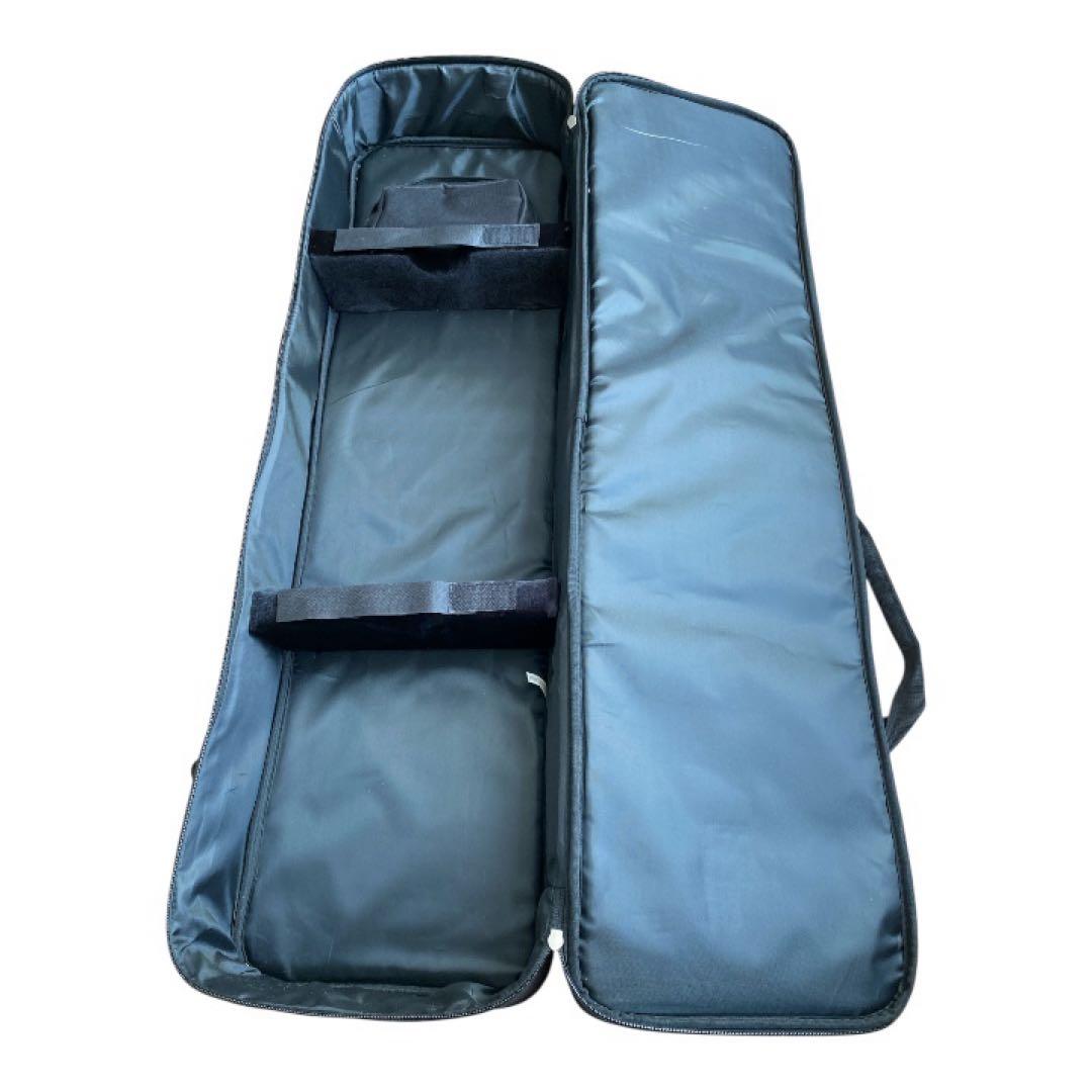 【美品】沖縄 三線 セット 専用ケース・爪付き 送料込み蛇柄　和楽器　蛇柄三線