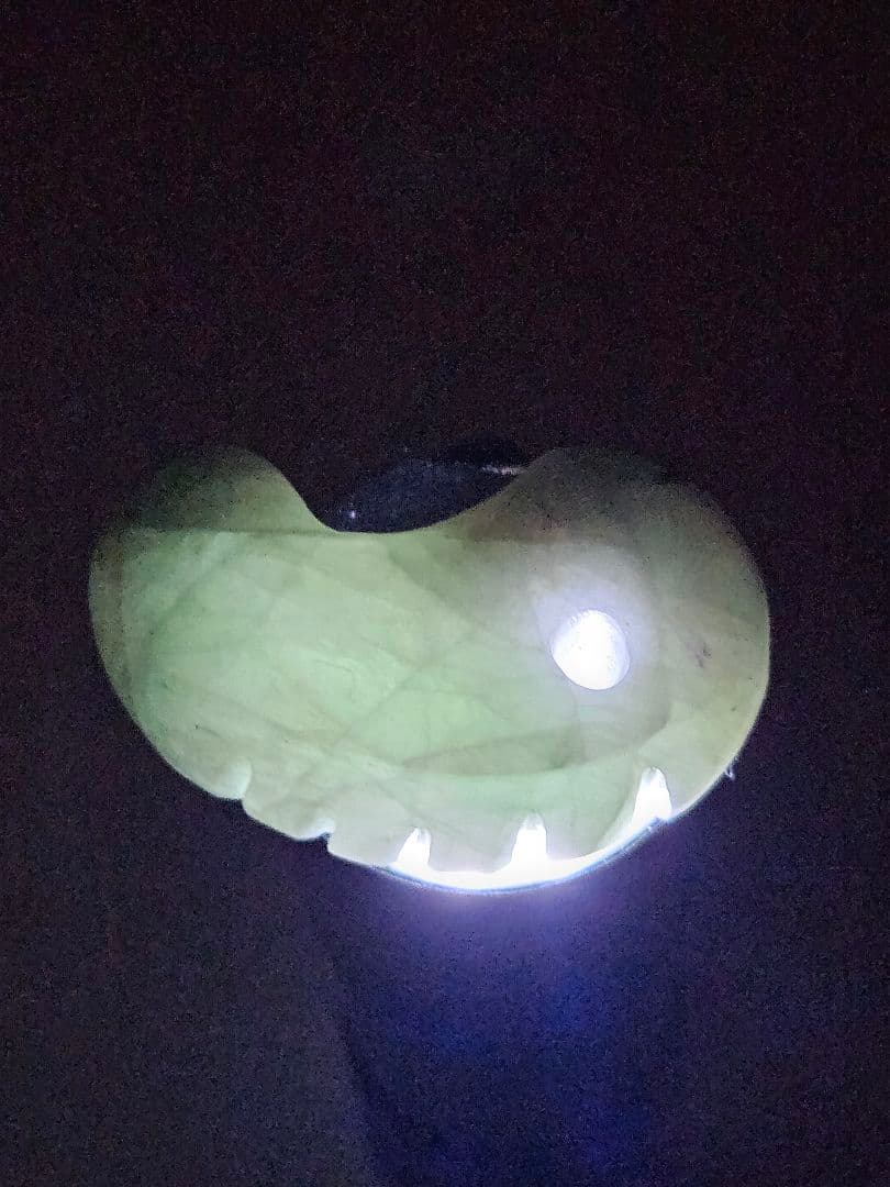 糸魚川 一ノ型 薙鎌翡翠勾玉
