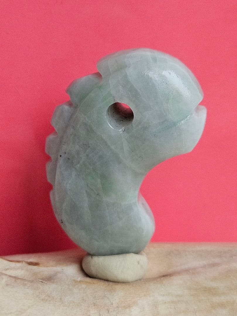 糸魚川 一ノ型 薙鎌翡翠勾玉