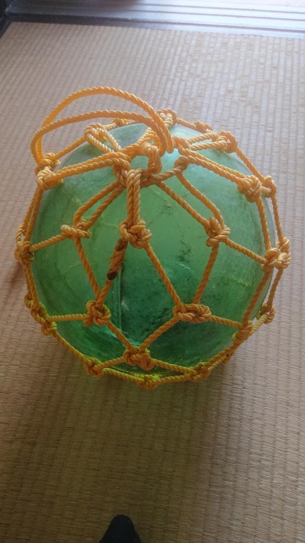 ★希少★ガラス製浮き球 (浮き玉) 直径約30cm