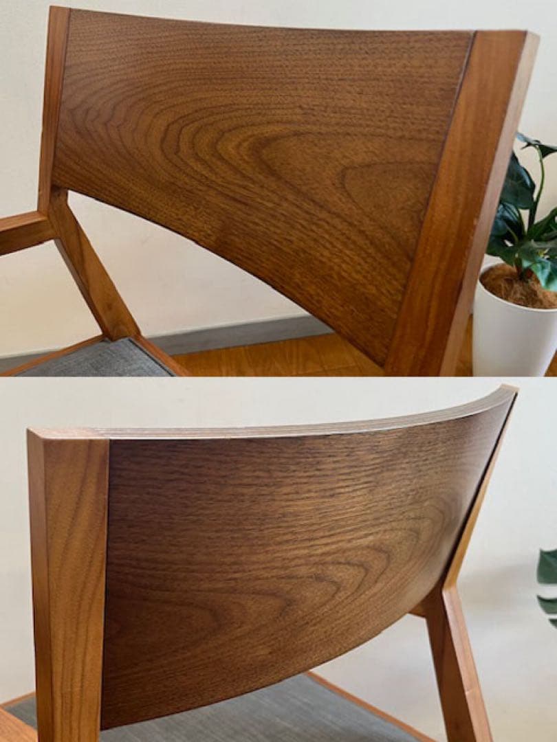 TIME&STYLE タイム&スタイル　VISION チェア　② ウォールナット