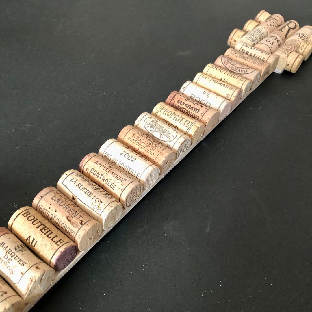 ワインコルク　コルクアート エレキギター　ハンドメイド　インテリア