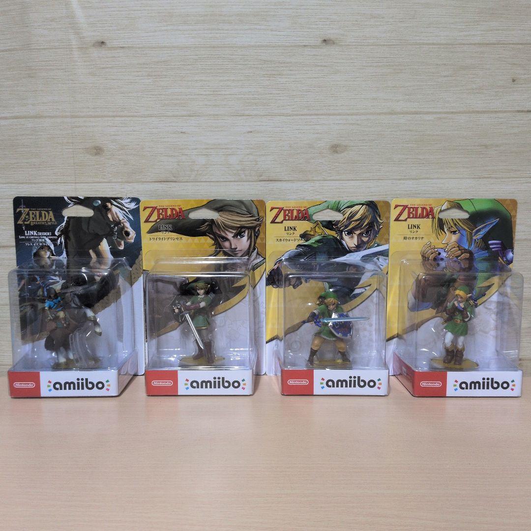 amiibo ゼルダの伝説 リンク 4種セット
