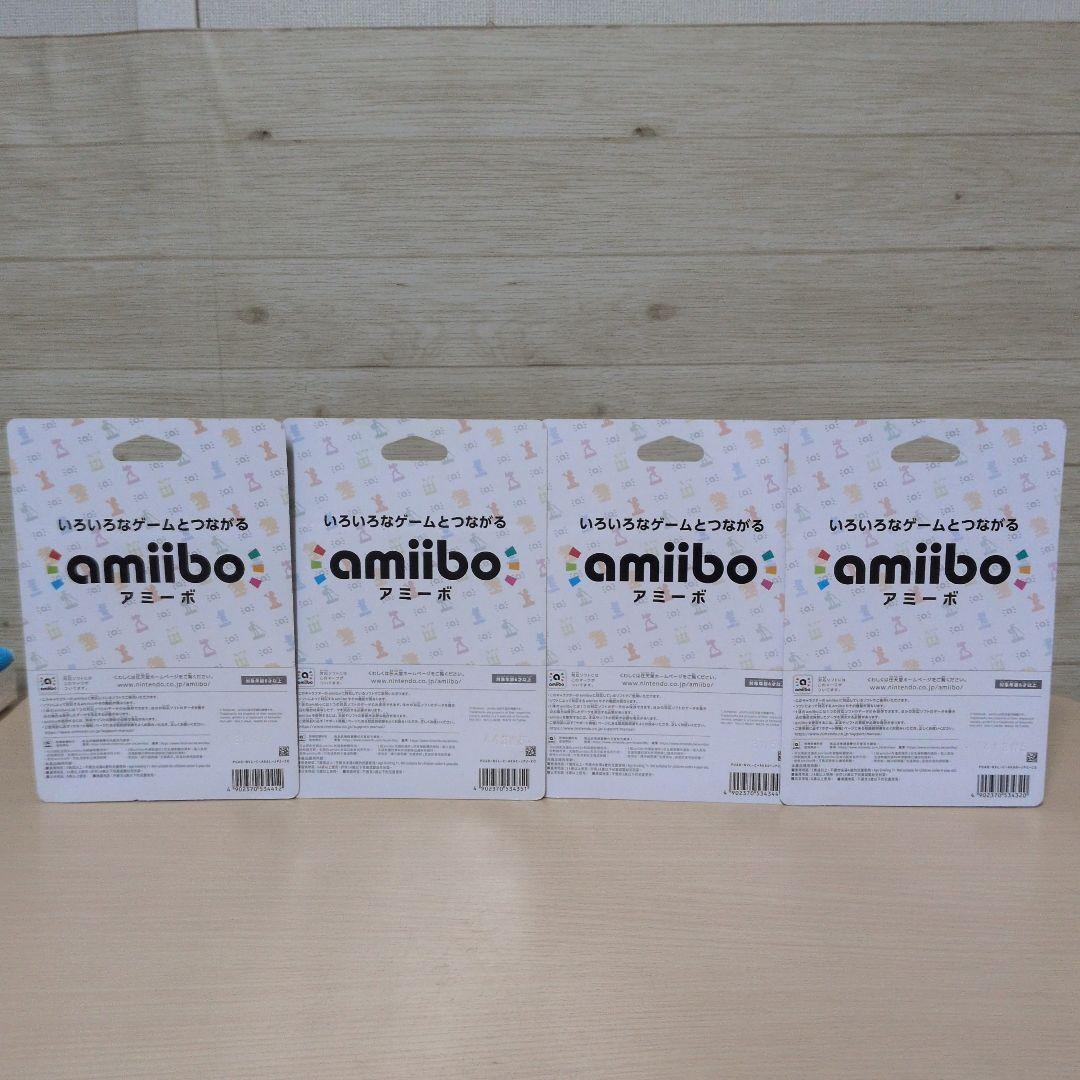 amiibo ゼルダの伝説 リンク 4種セット