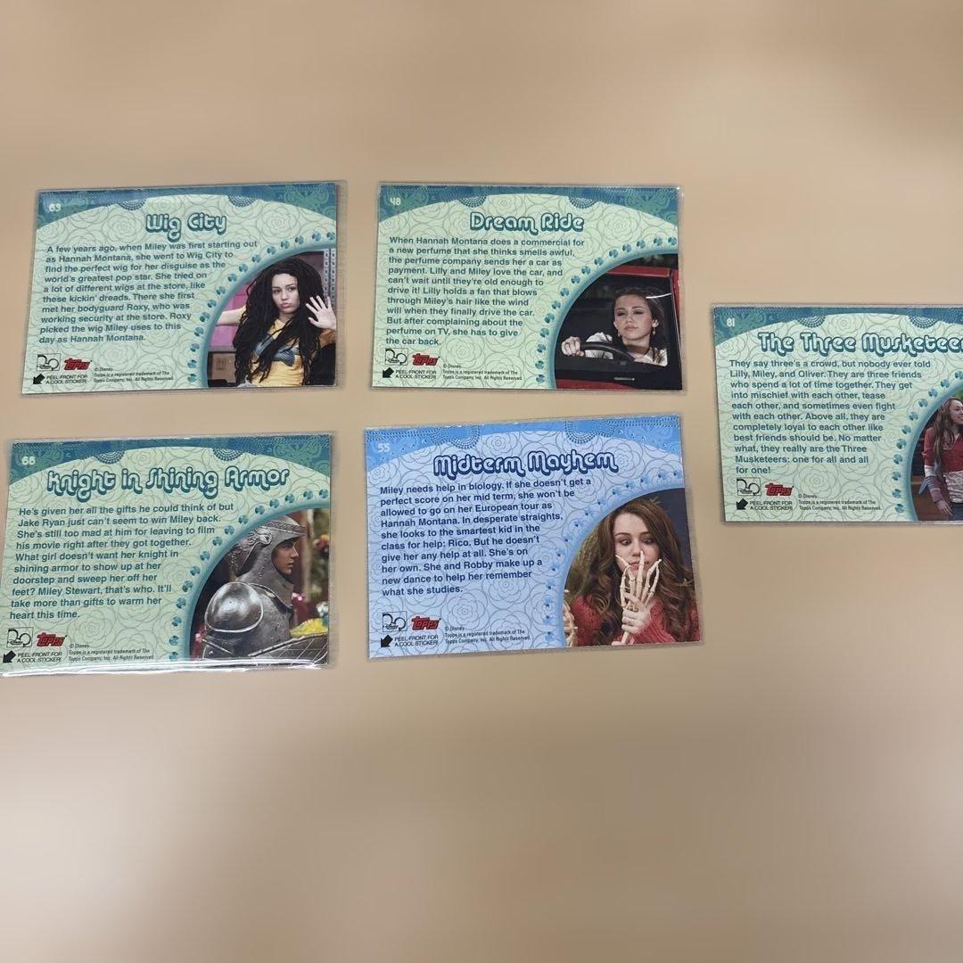 Hannah Montana ハンナモンタナ シーンカード　27枚セット