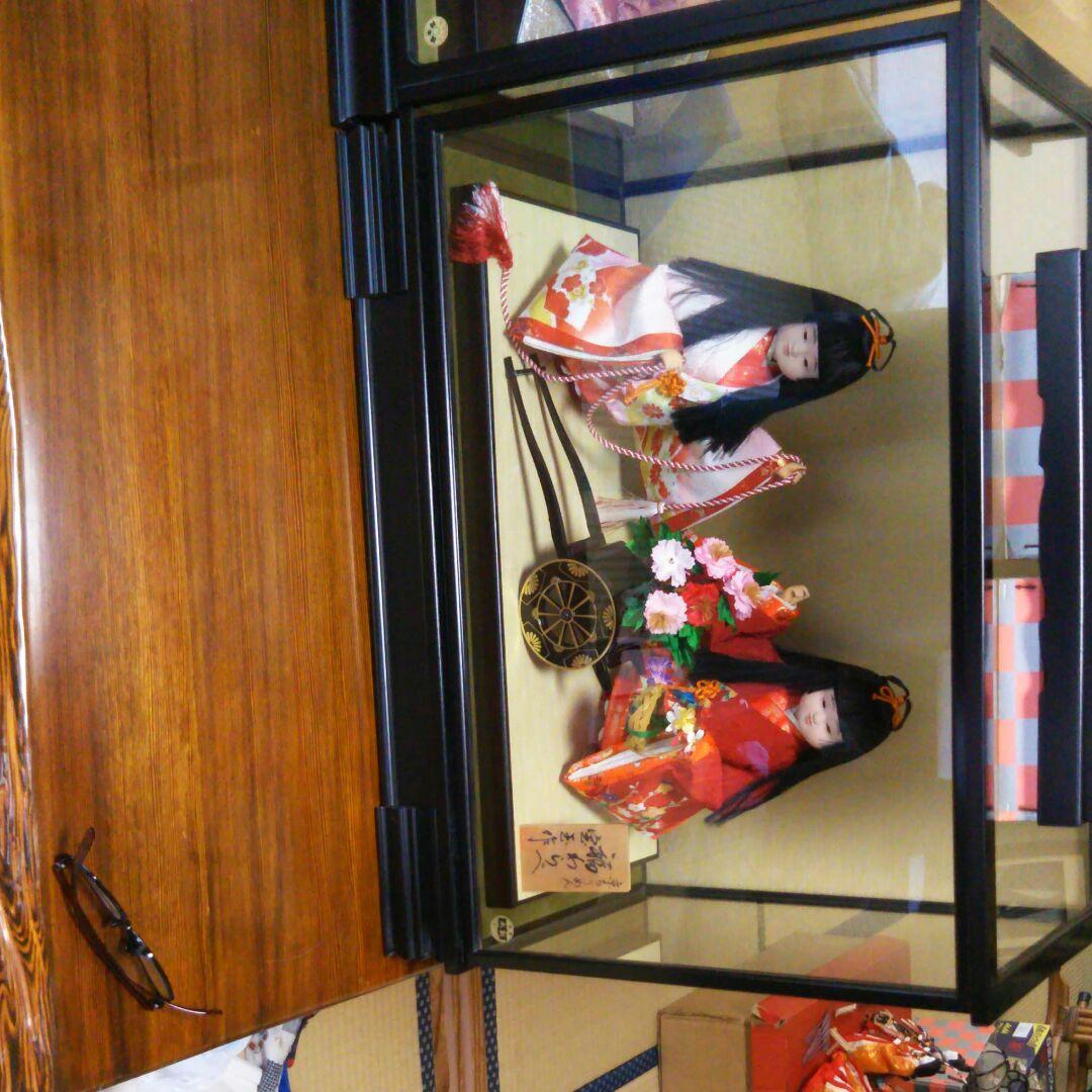 ケース入り日本人形 雛祭り
