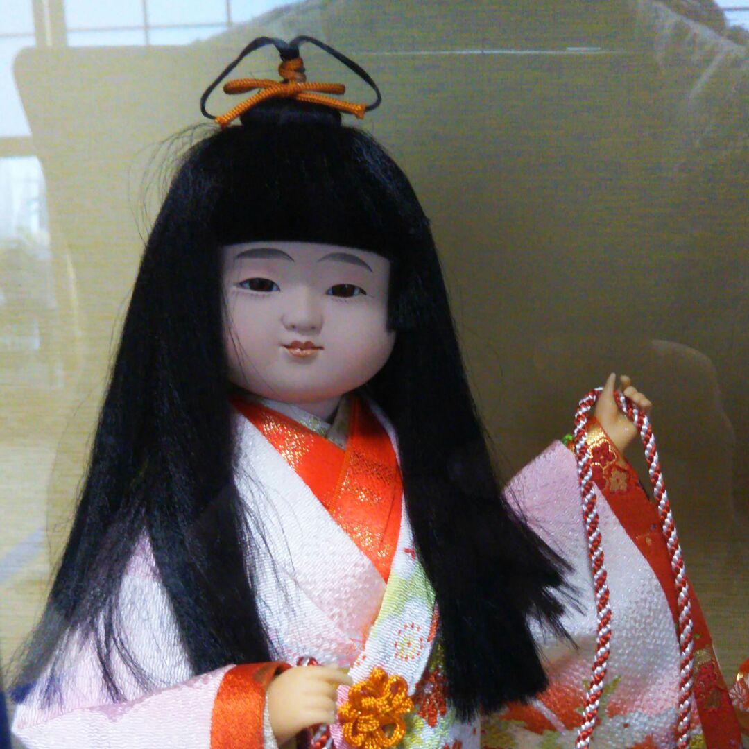 ケース入り日本人形 雛祭り