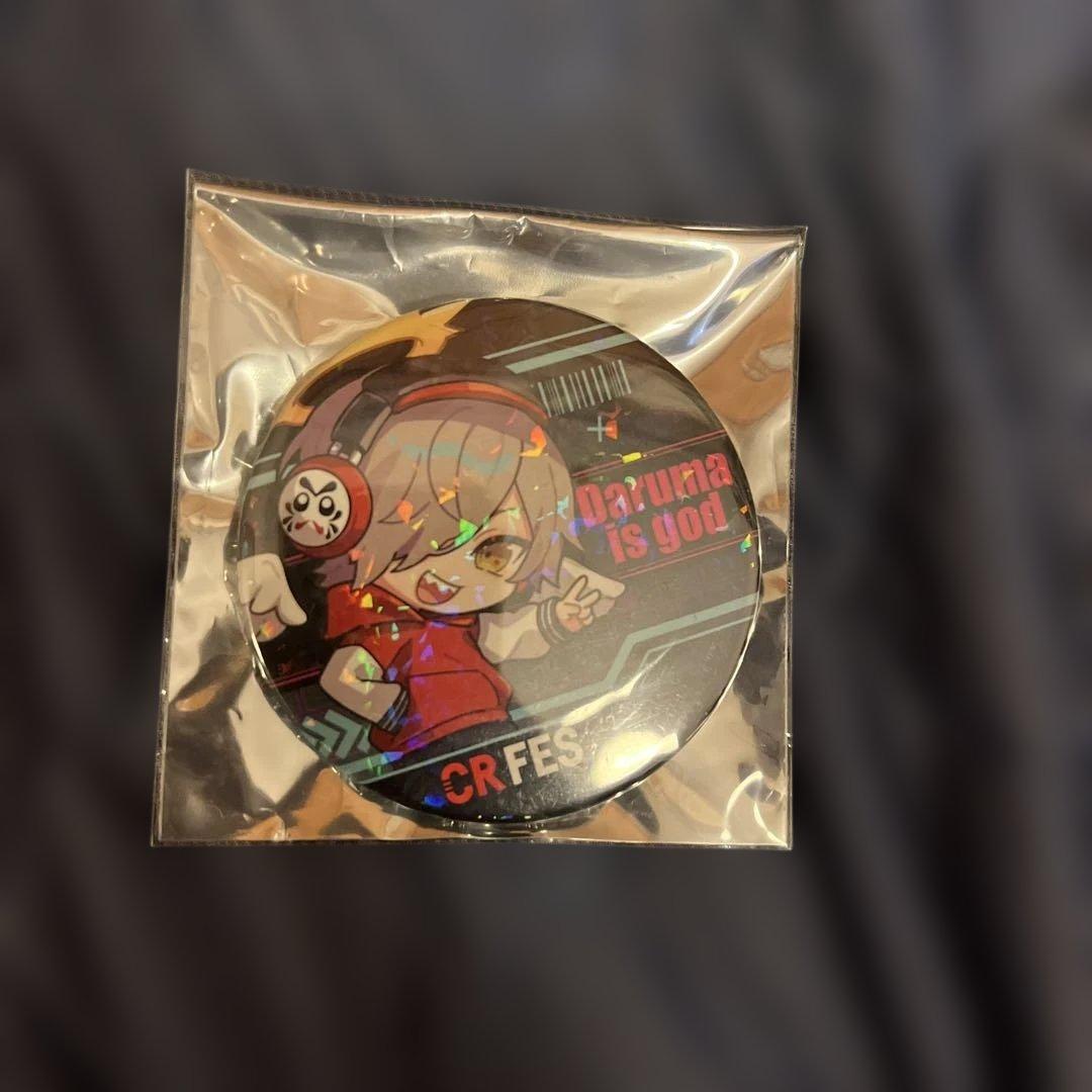 CR だるまいずごっど 缶バッジ まとめ売り