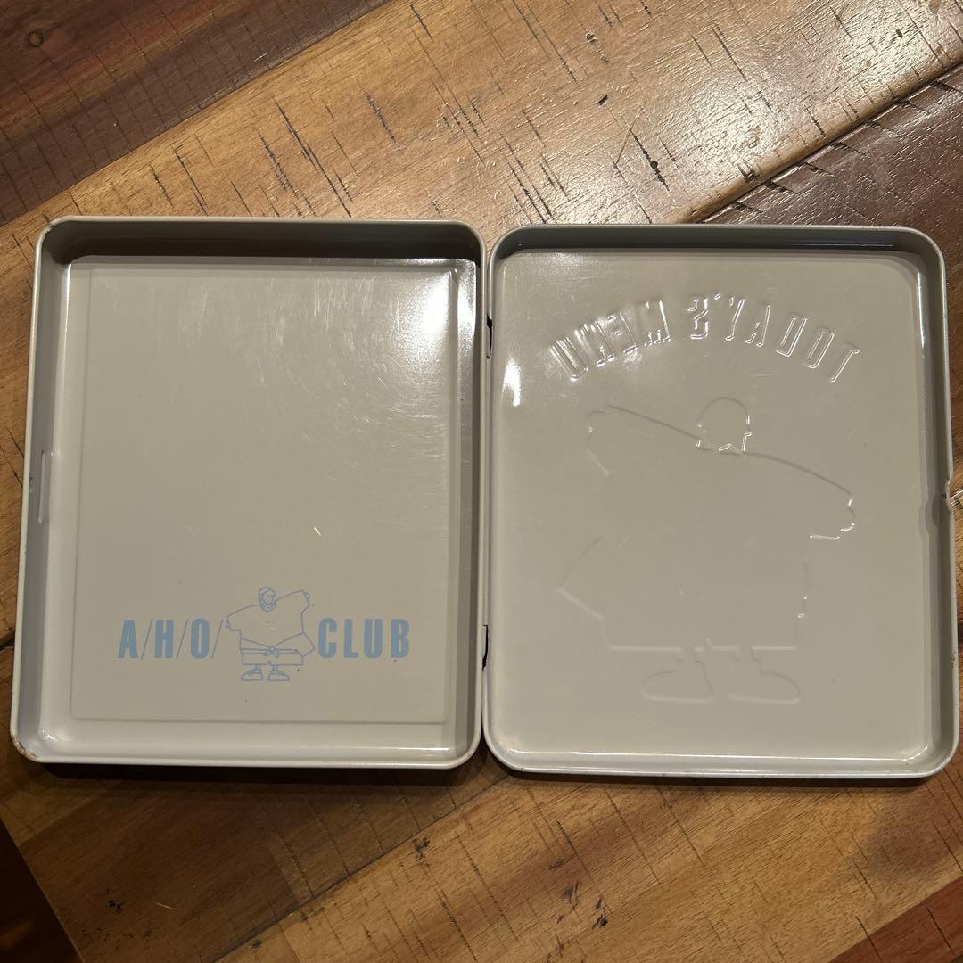 超希少 昭和レトロ缶 ファンシー ユーカリ社 AHO CLUB 小物入れ レア
