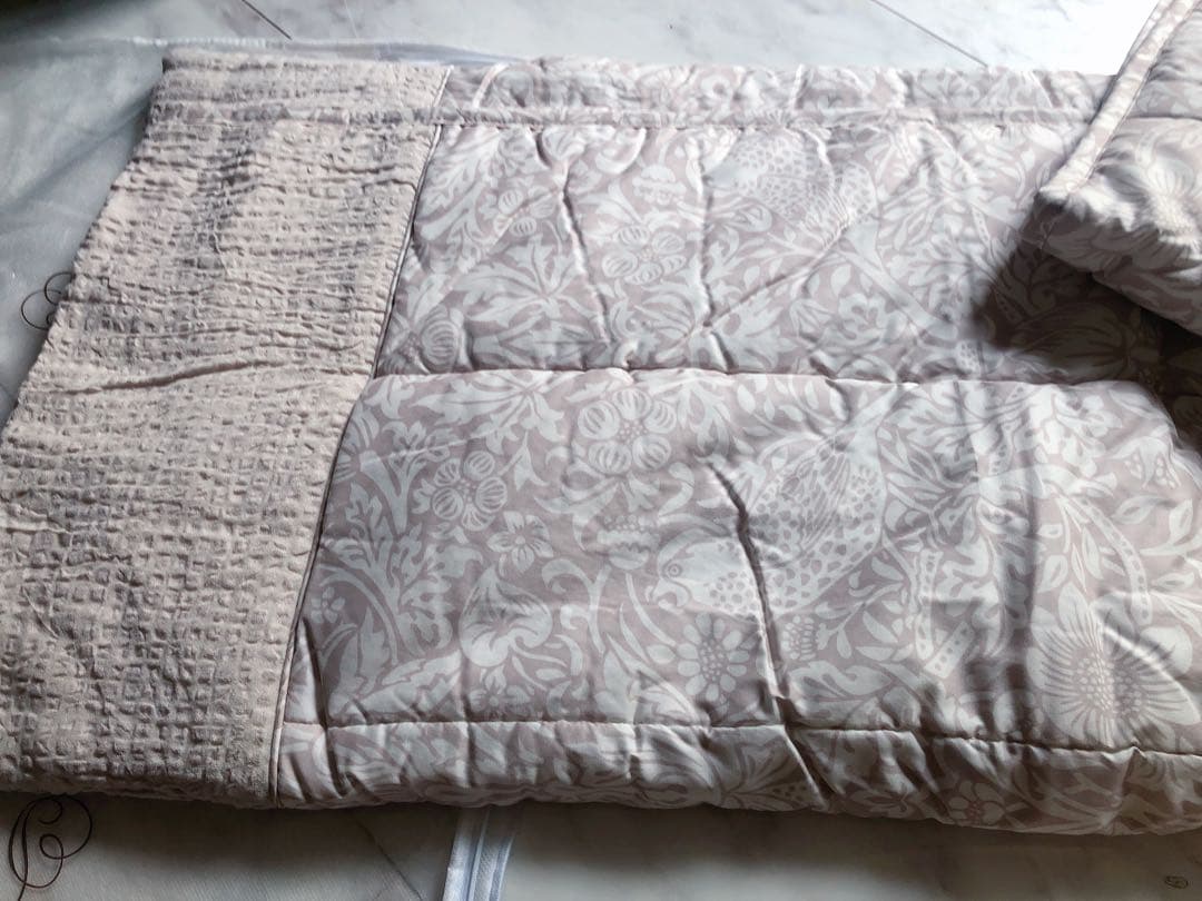 (新品未使用) 東京西川　モリスギャラリー　ピュアモリス　肌掛けふとん