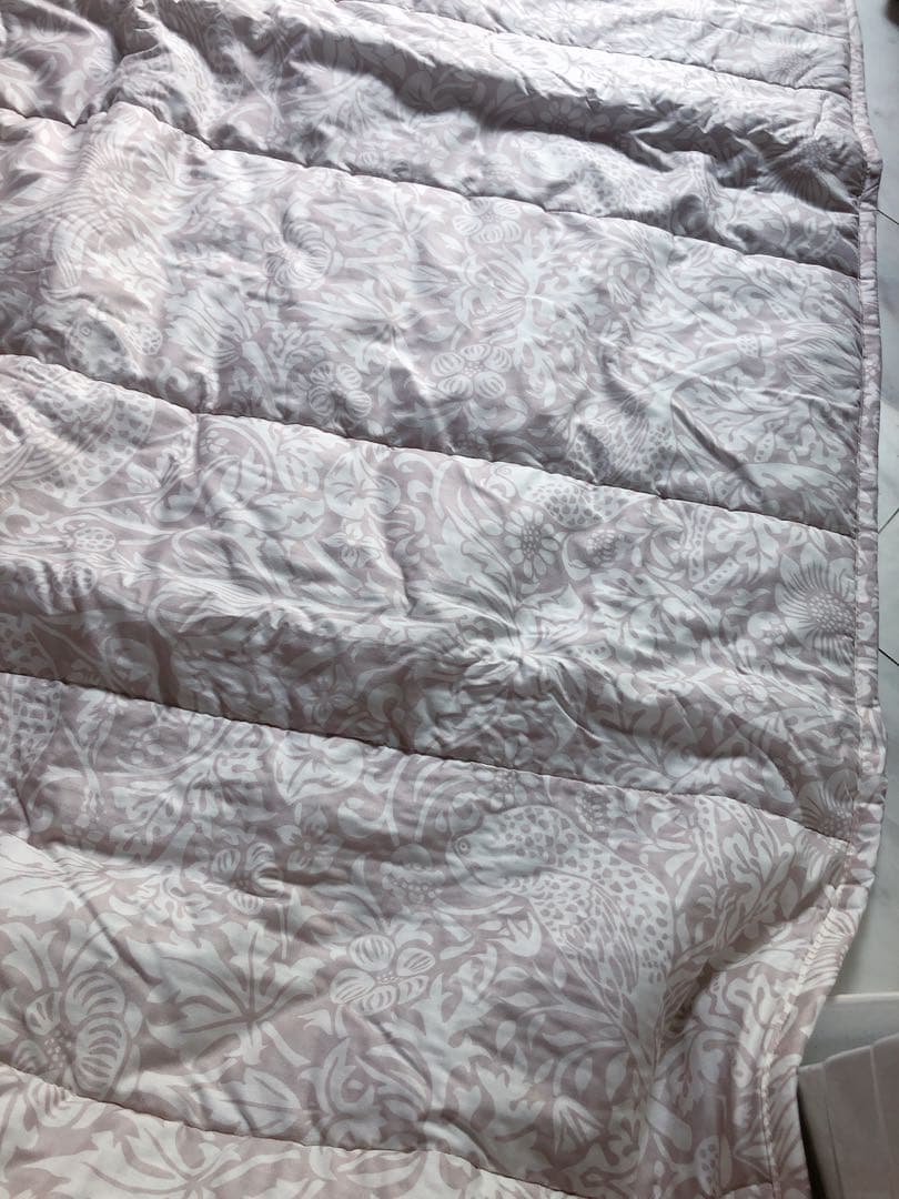 (新品未使用) 東京西川　モリスギャラリー　ピュアモリス　肌掛けふとん