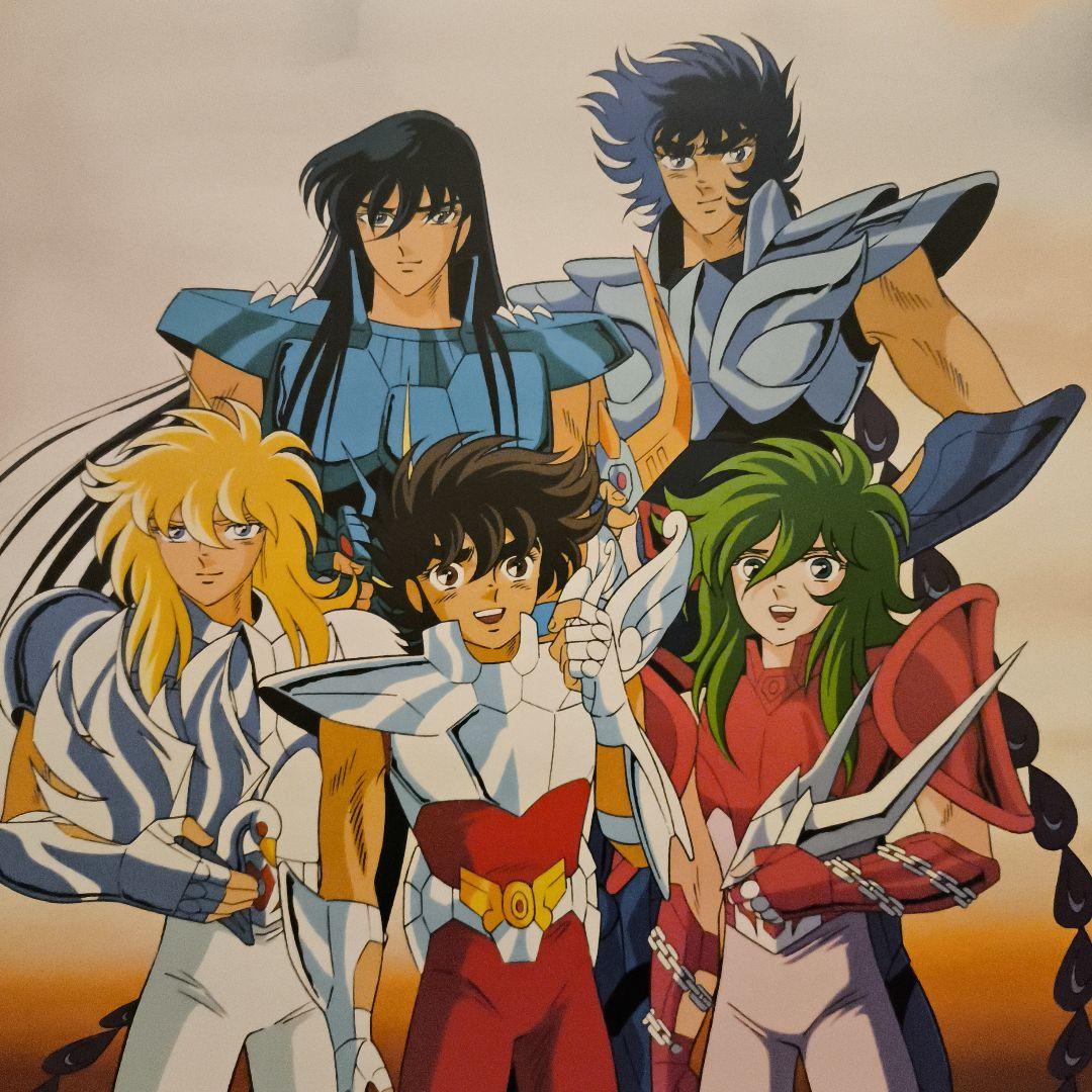 聖闘士星矢　青銅聖闘士　ポスター　当時物　美品