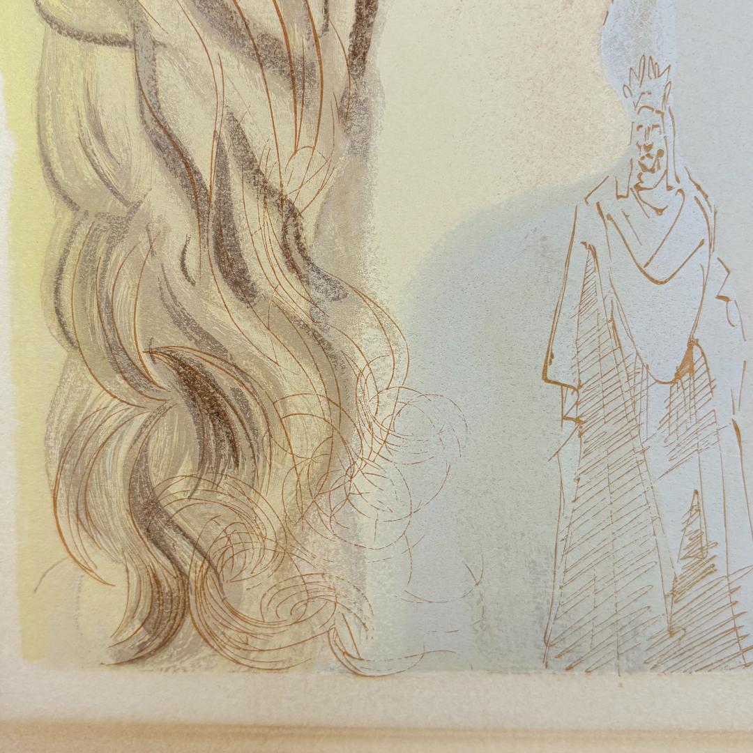 【リトグラフ】サルバドール・ダリ　ダンテの『神曲』のための挿絵