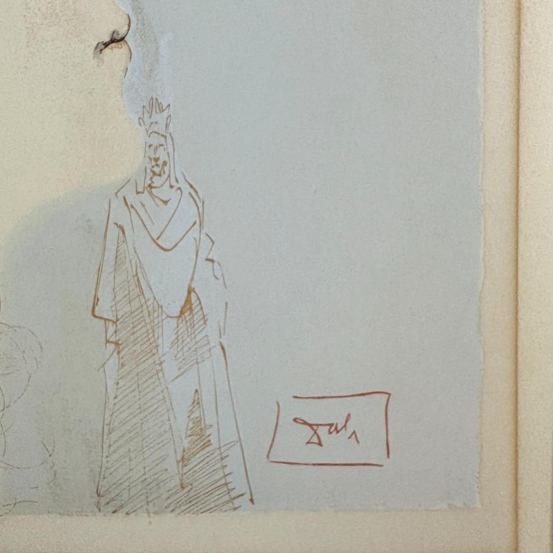 【リトグラフ】サルバドール・ダリ　ダンテの『神曲』のための挿絵