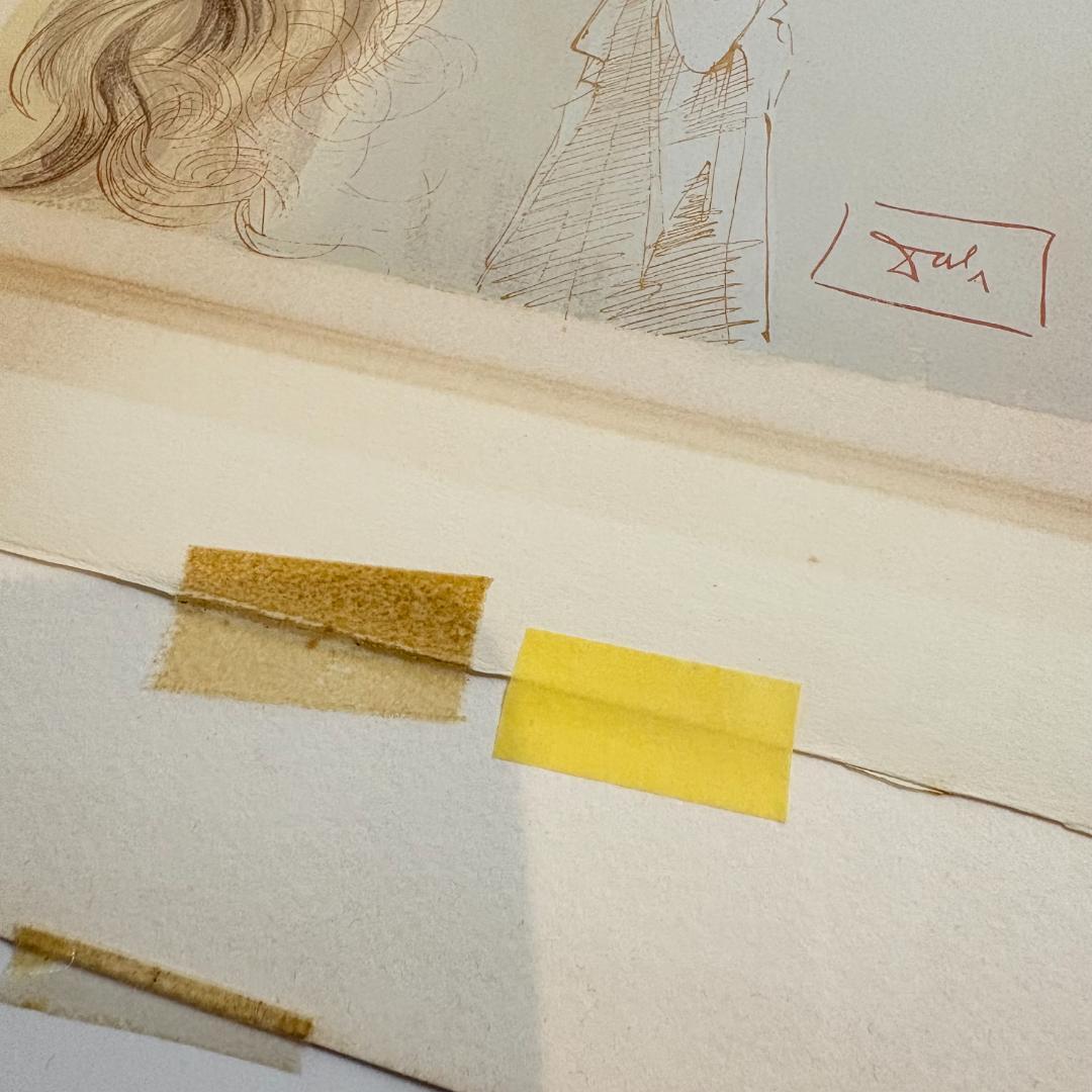 【リトグラフ】サルバドール・ダリ　ダンテの『神曲』のための挿絵