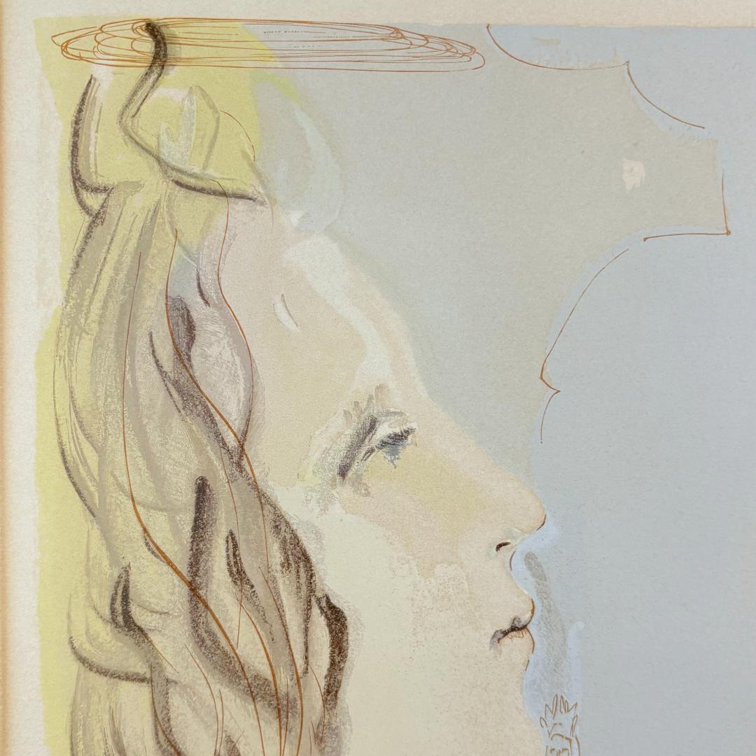 【リトグラフ】サルバドール・ダリ　ダンテの『神曲』のための挿絵