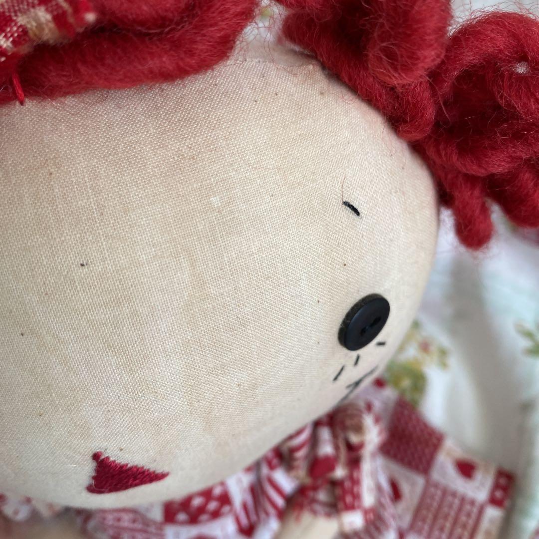 カントリードール　アニーちゃん　手作り　ハート　バレンタイン　貴重　カントリー