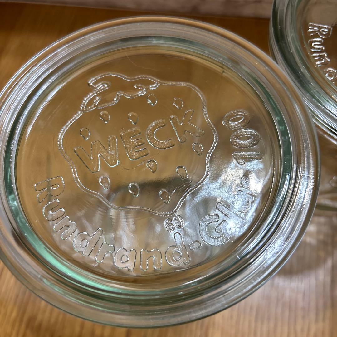 WECK 保存容器 3個セット