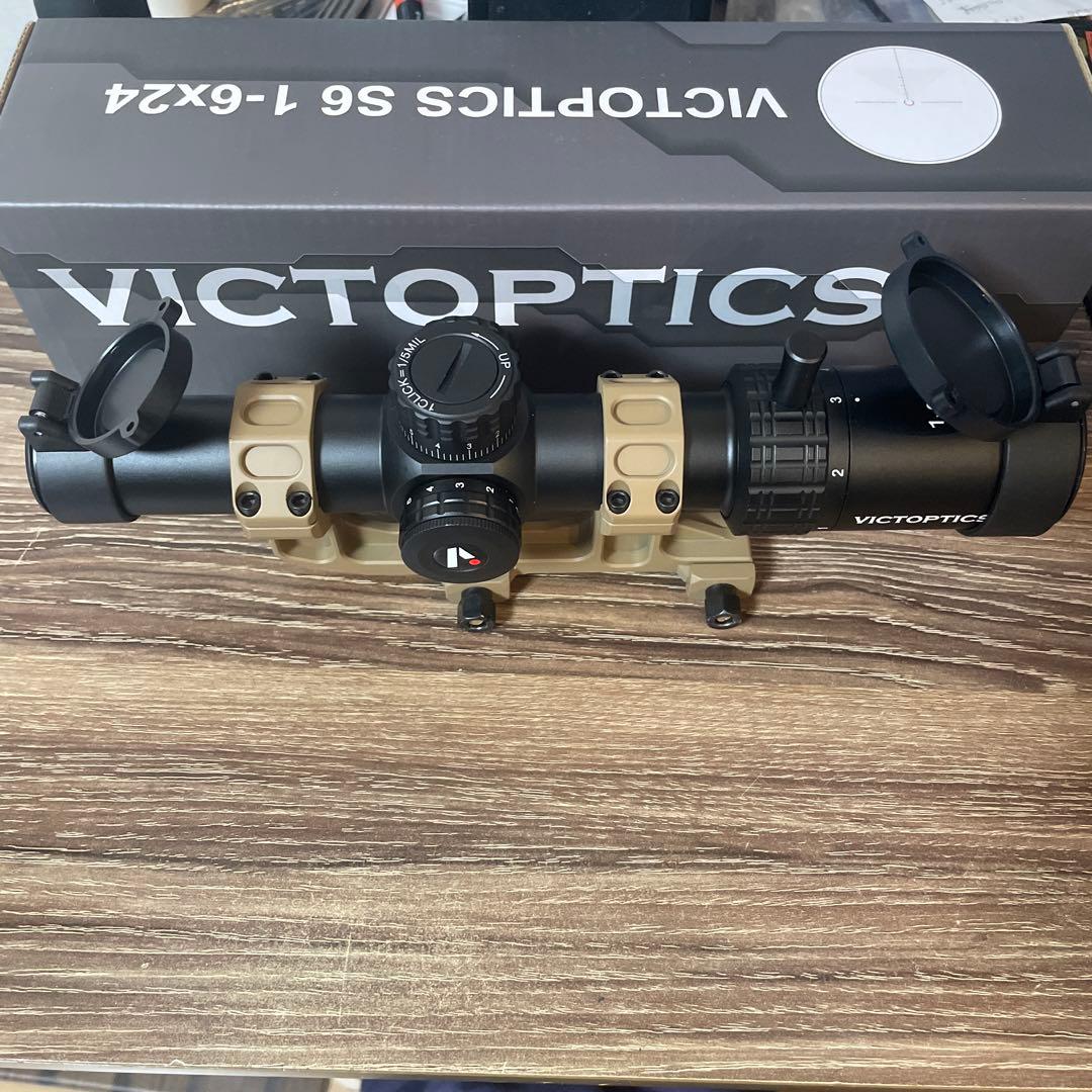 VictOptics ベクターオプティクス スコープ S6ブラック 1-6x24