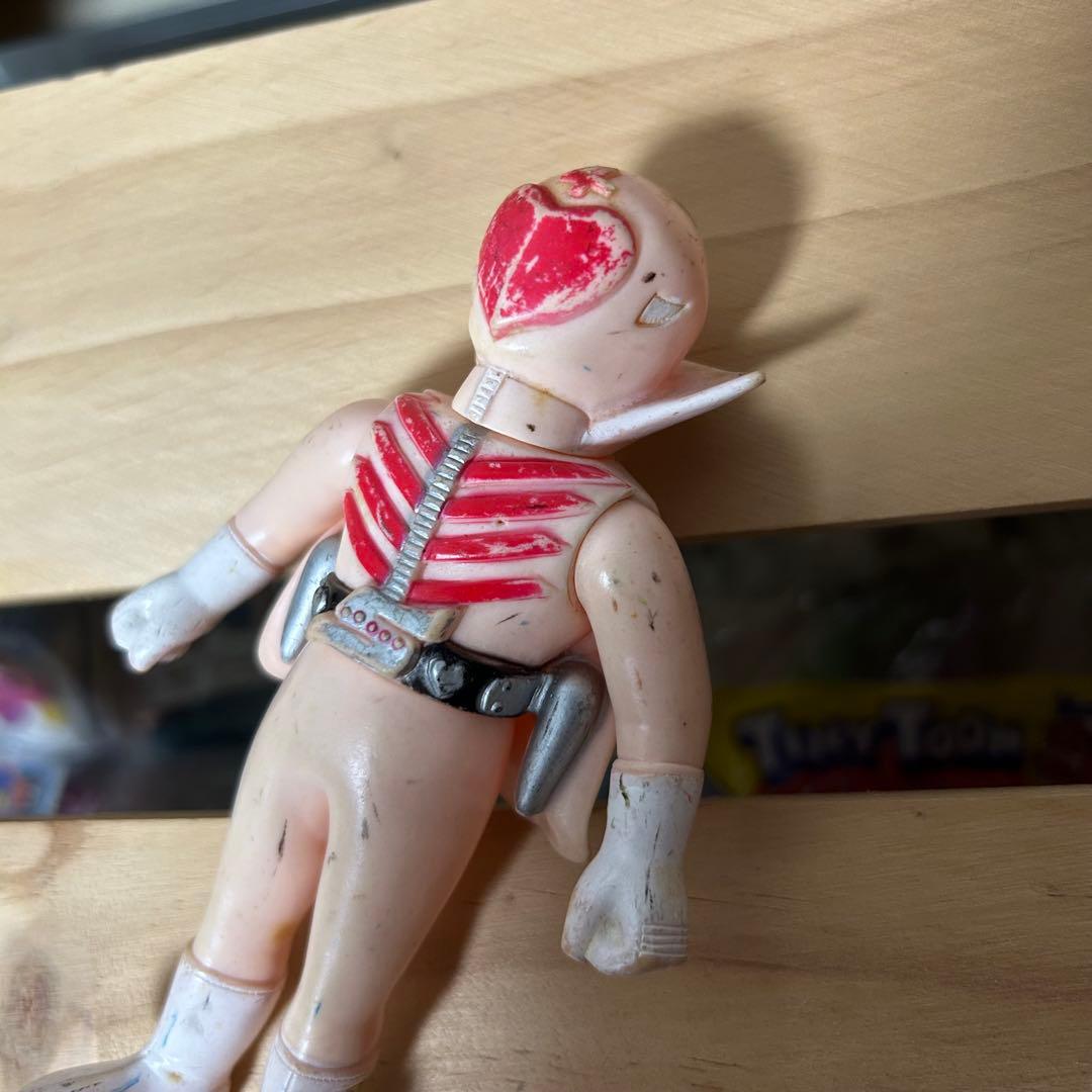 秘密戦隊ゴレンジャー　ソフビ　ポピー　5体セット　当時物　年代物