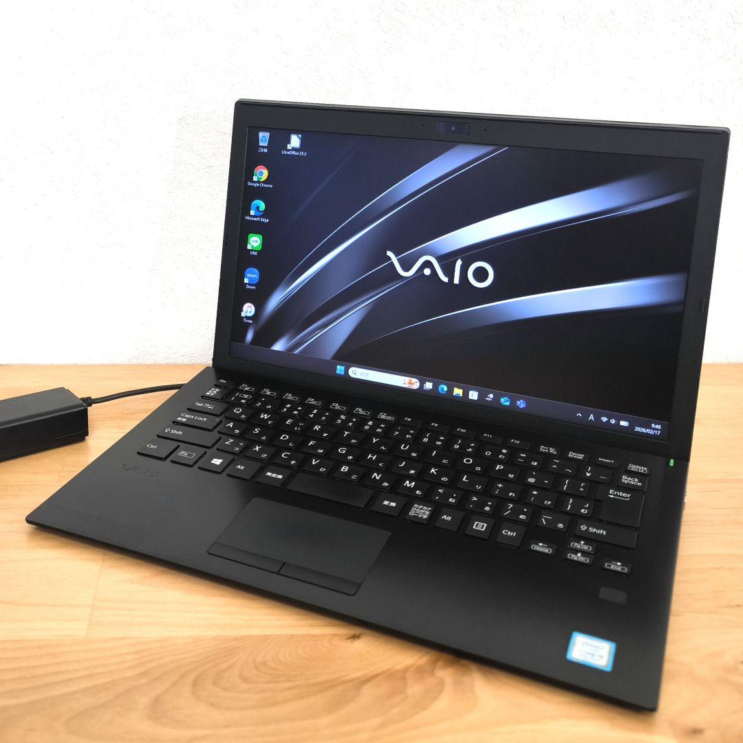 VAIO Pro PG ノートパソコン│Windows11・i5第8世代・カメラ