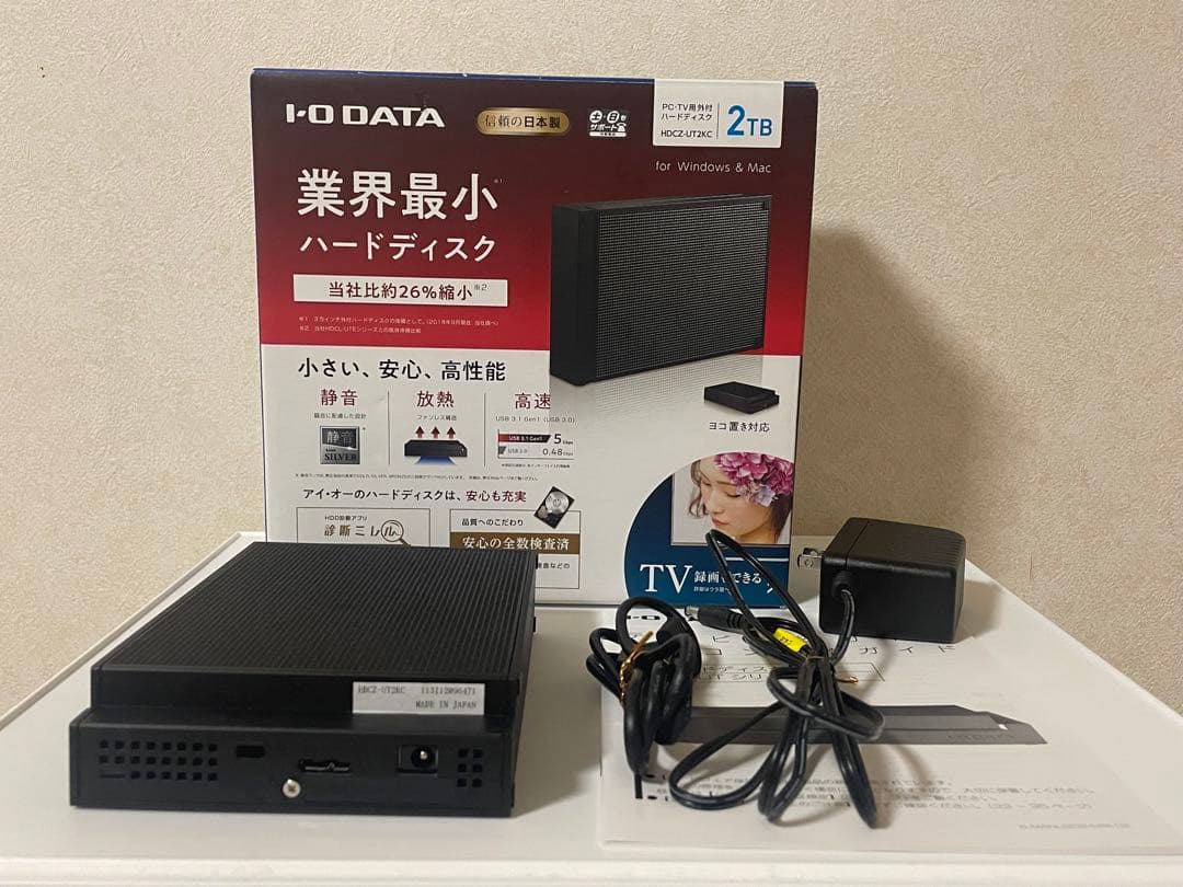 IODATA HDCZ-UT2KC [ブラック]