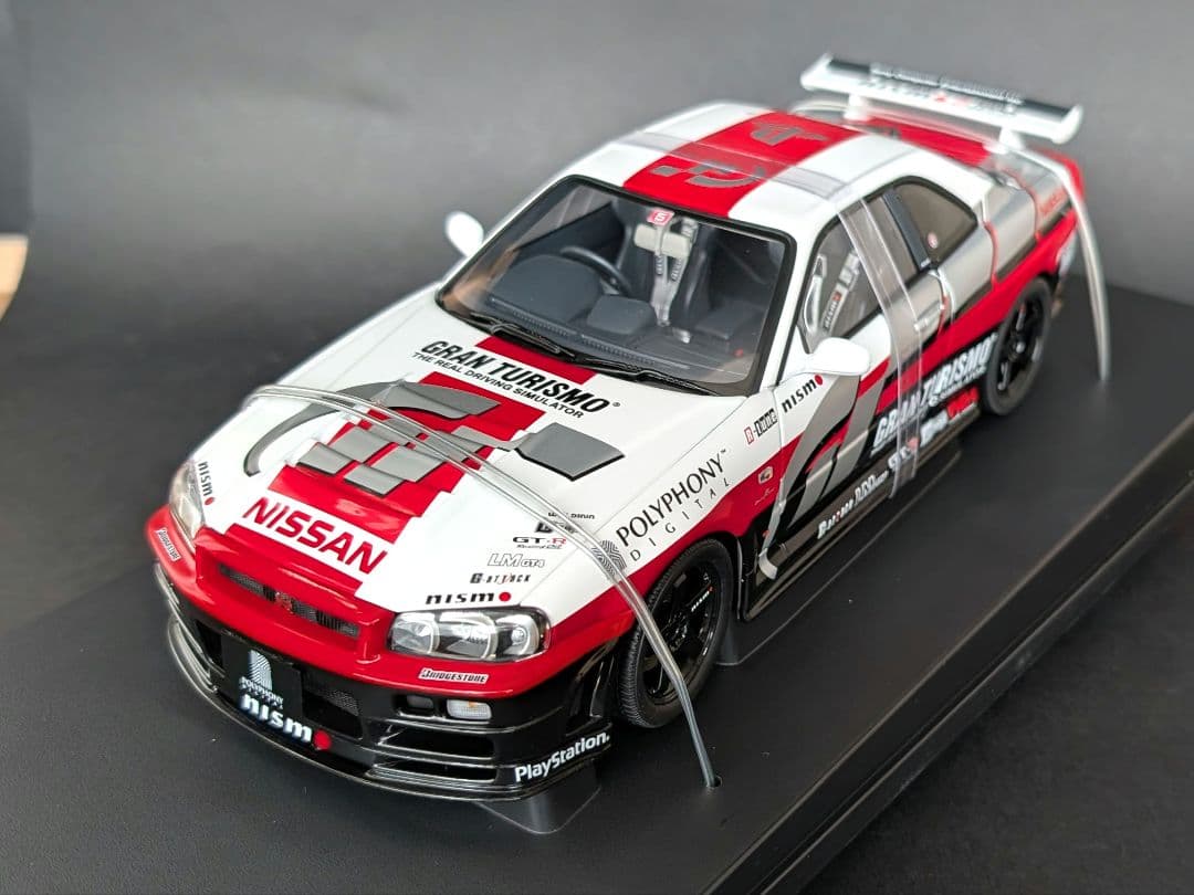 オートアート 1/18 SKYLINE GT-R R34 グランツーリスモVer