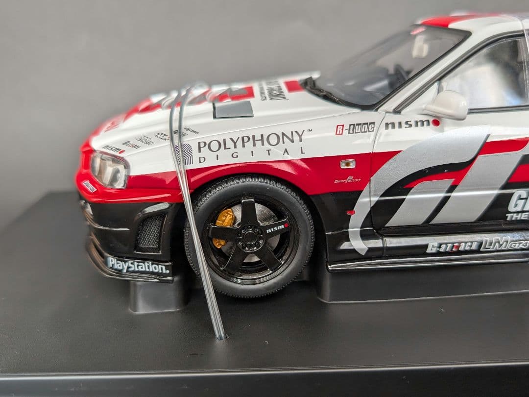 オートアート 1/18 SKYLINE GT-R R34 グランツーリスモVer