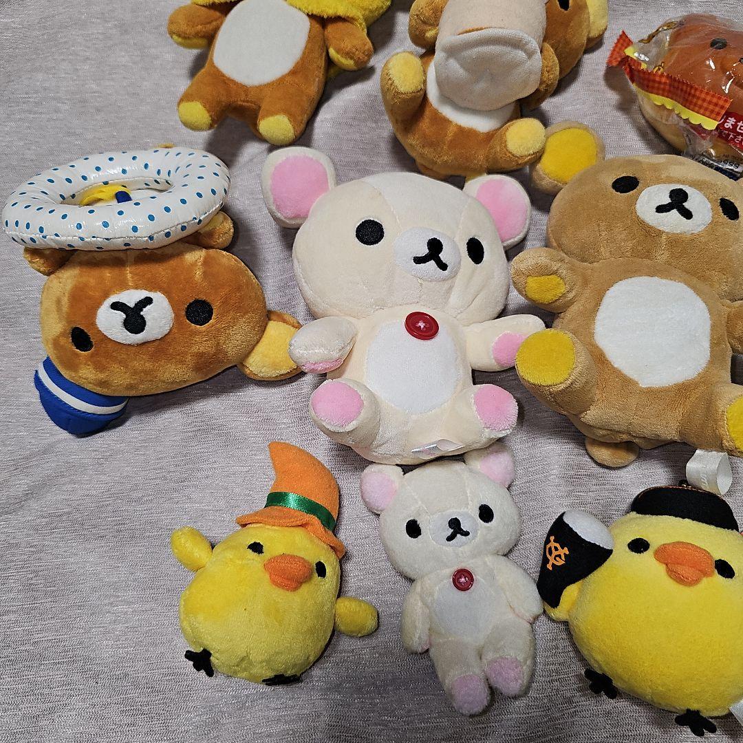 リラックマ ぬいぐるみ San-X コリラックマ まとめ売り キイロイトリ