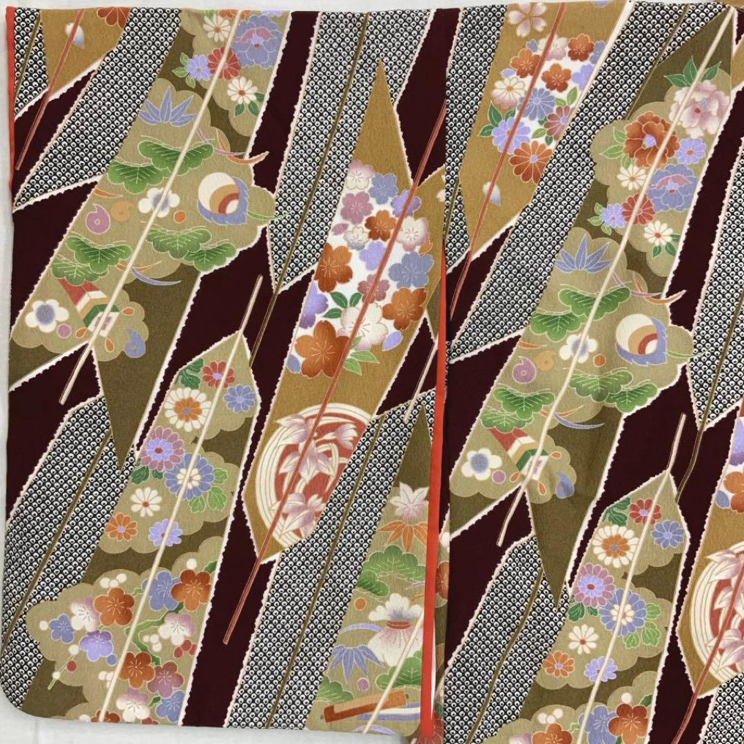 七五三 ５歳 男児 羽織・着物セット 57cm 男の子 レンタル処分品