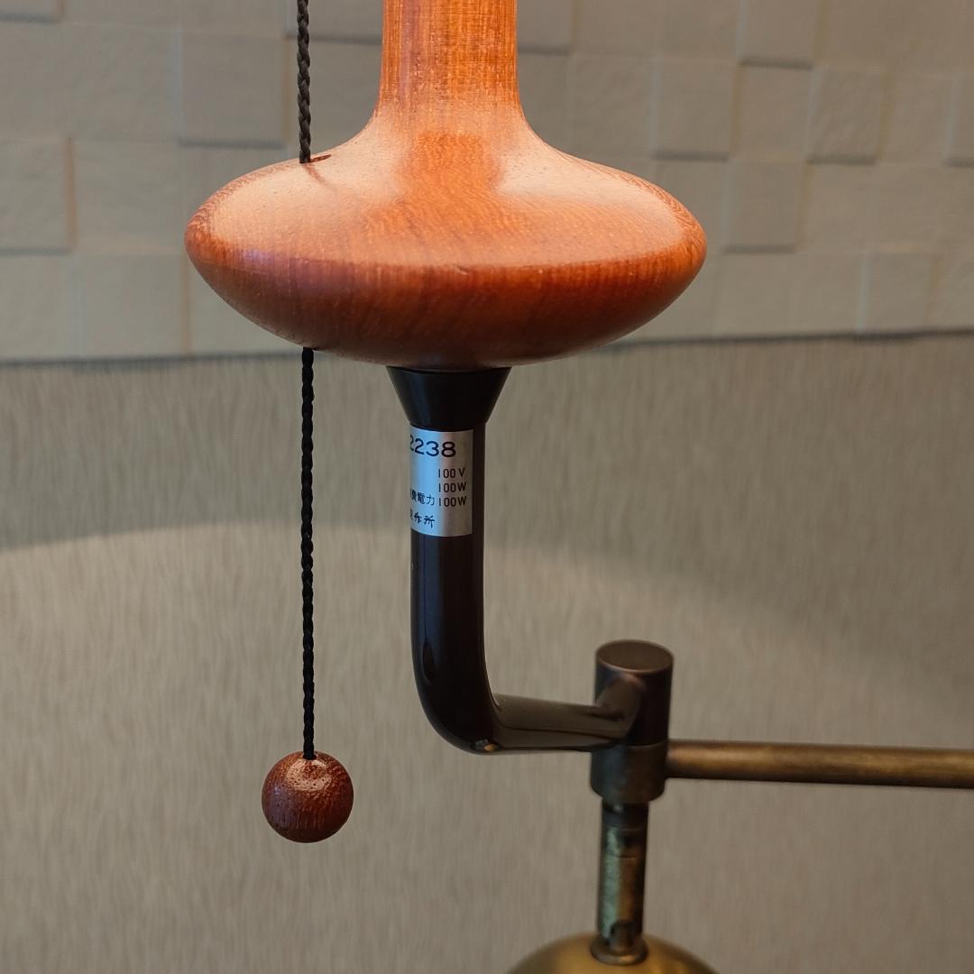 池田製作所　スタンドライト　ヴィンテージ　スウィングアーム　2灯