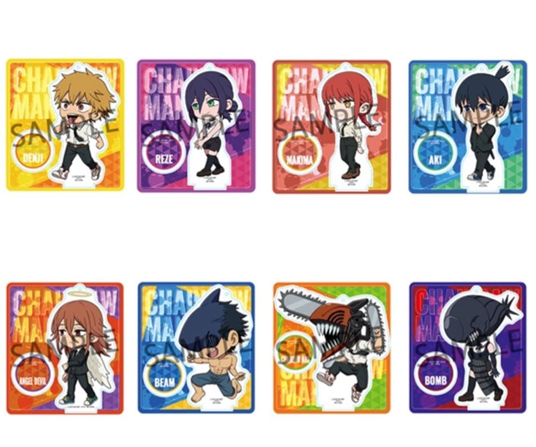 劇場版　チェンソーマン　トコトコアクリルスタンド　レゼ　ボム　2個セット