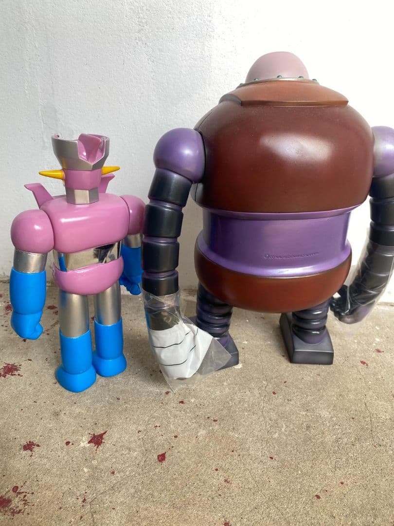 30cm ボスロボット フィギュア + ブルマァクロボットシリーズ 現狀品