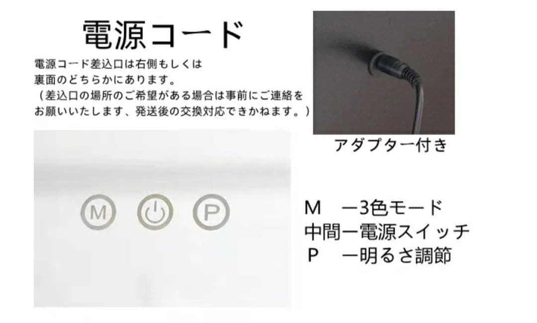 Hansong 女優ミラー 卓上ミラー LEDミラー 58×48×12