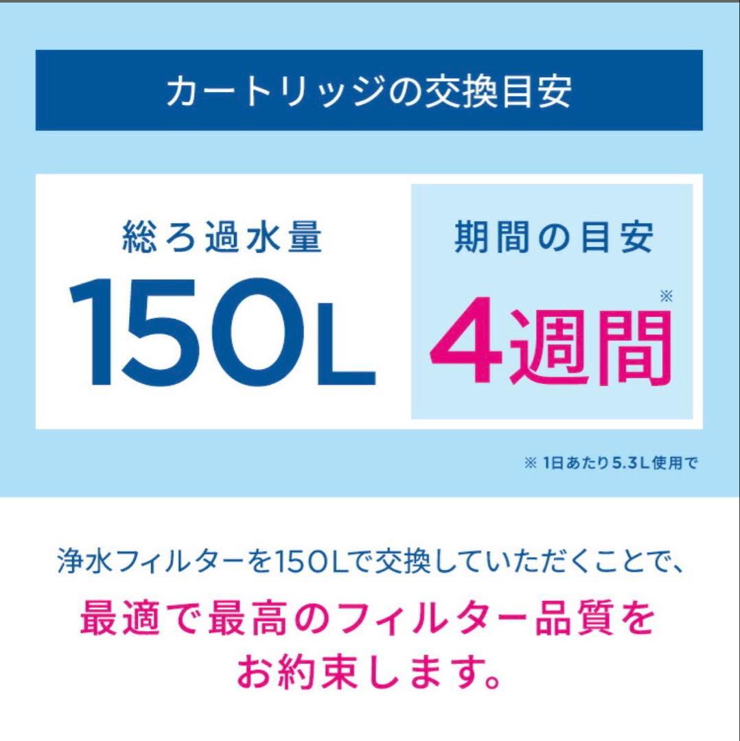 ブリタ浄水器カートリッジ８個セット(液晶メモ付き)