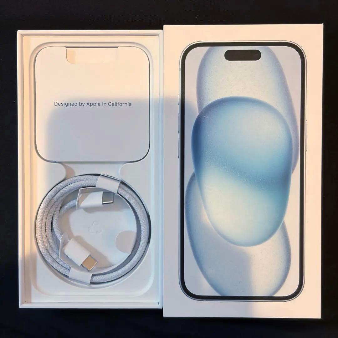 【おまけ付き】Apple iPhone 15 128GB ブルー 本体