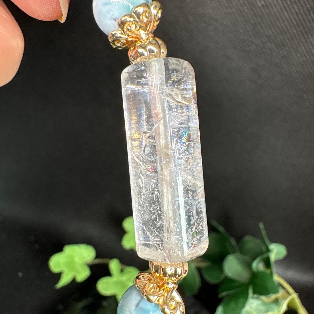 ＊なな様お取置き4/15＊アゼツライト　ラリマー　ブレスレット