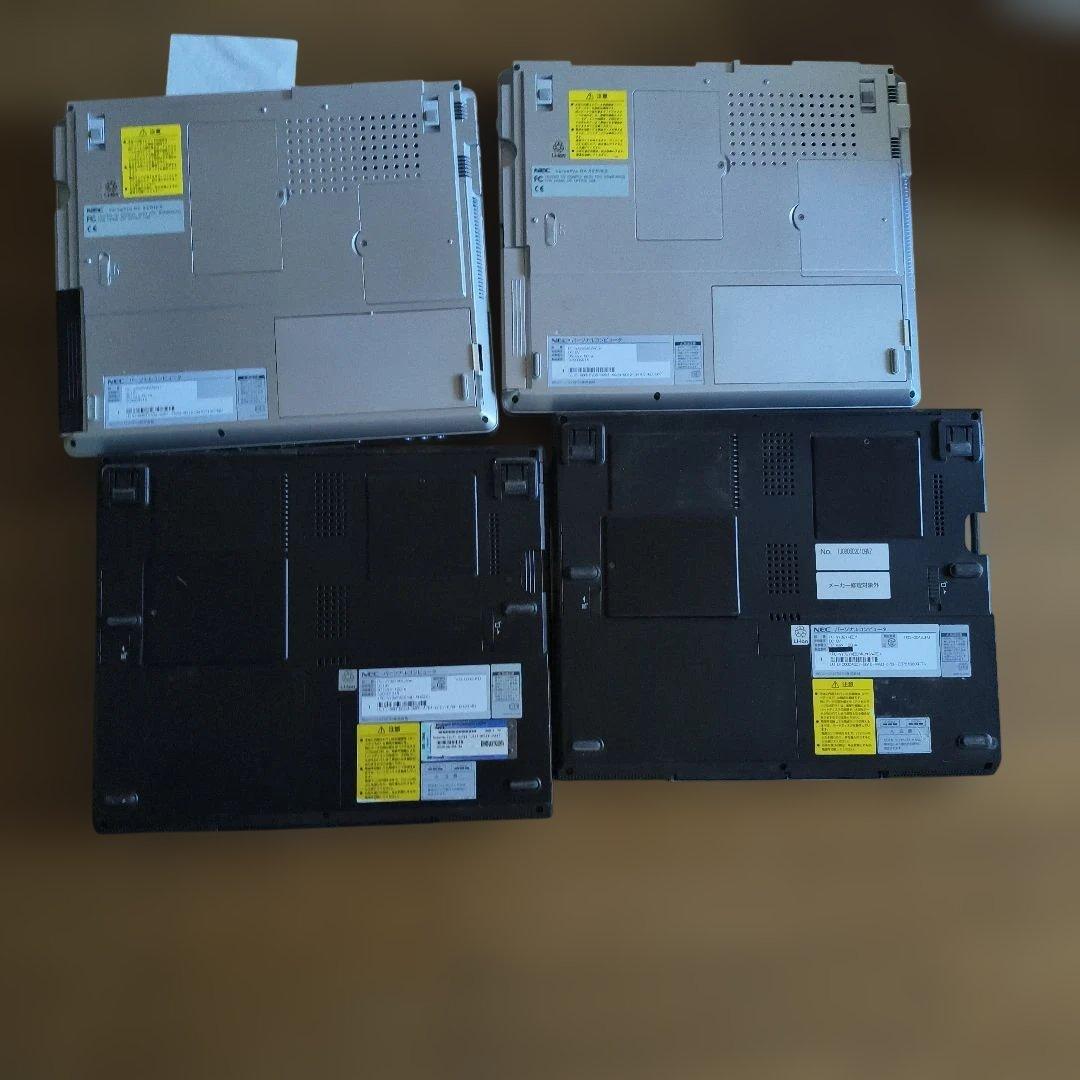 NEC VersaPro ノートPC 4台セット